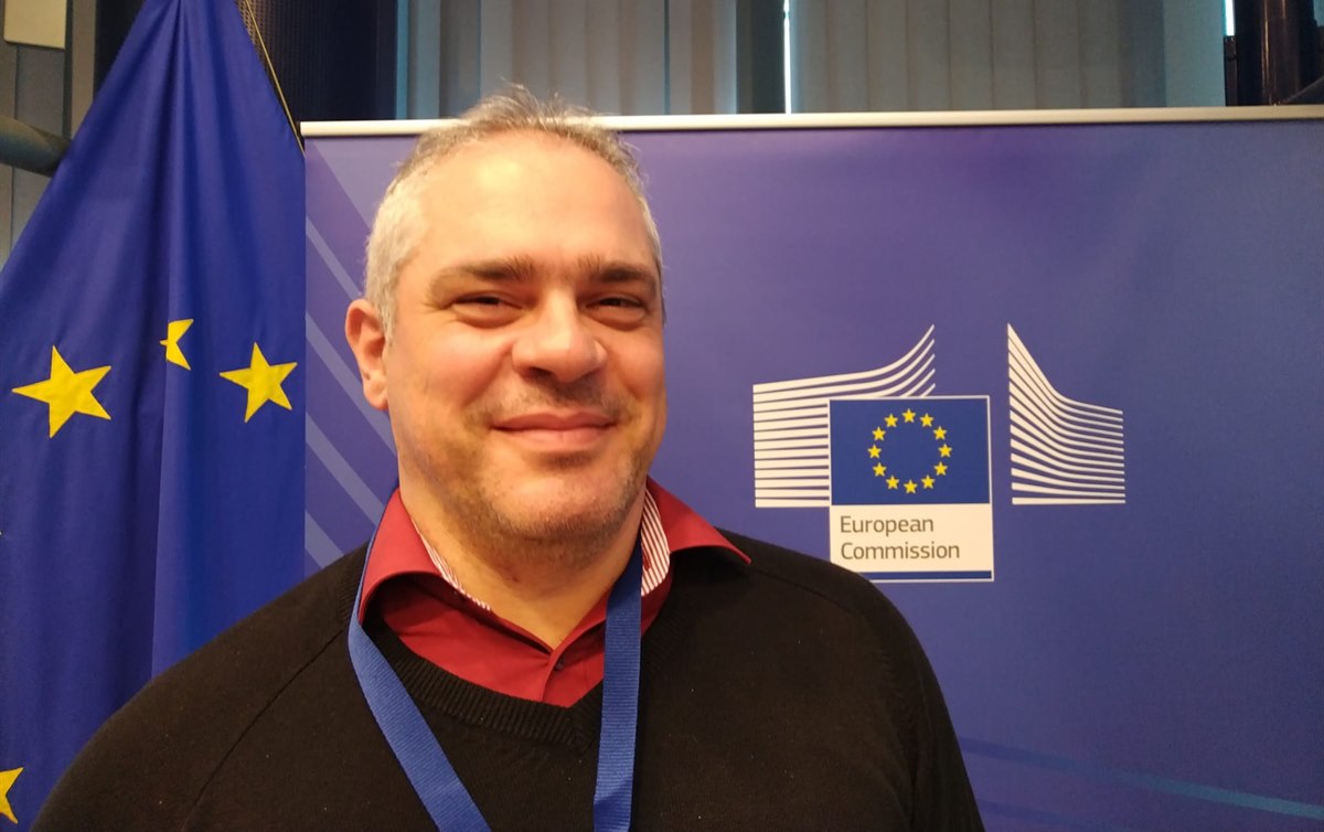 Rubes Levada at the European Commission in Brussels